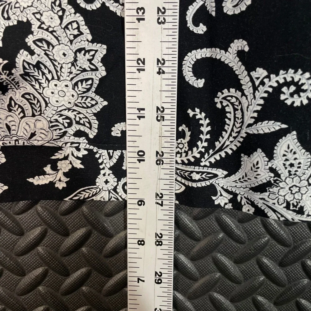 VTG Pendleton Country Sophisticates‎ Petite Black White Floral Blazer Jacket 12